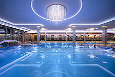 Indoorpool im Sporthotel Jagdhof